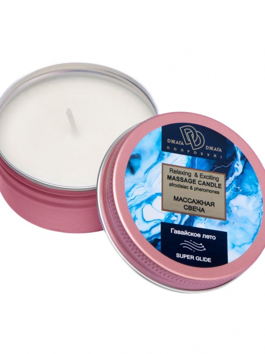 Массажная свеча  Гавайское лето - БиоМед - купить с доставкой в Костроме