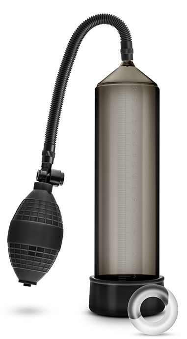 Черная вакуумная помпа VX101 Male Enhancement Pump - Blush Novelties - в Костроме купить с доставкой