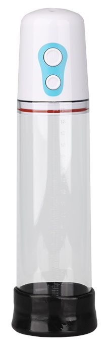 Автоматическая вакуумная помпа AUTOMATIC PENIS PUMP - Dream Toys - в Костроме купить с доставкой