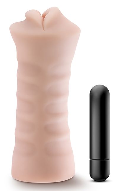Телесный мастурбатор-ротик Angie - Blush Novelties - в Костроме купить с доставкой