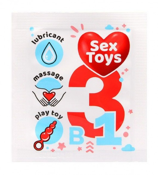 Гель-лубрикант на водной основе Sex Toys - 4 гр. - Биоритм - купить с доставкой в Костроме