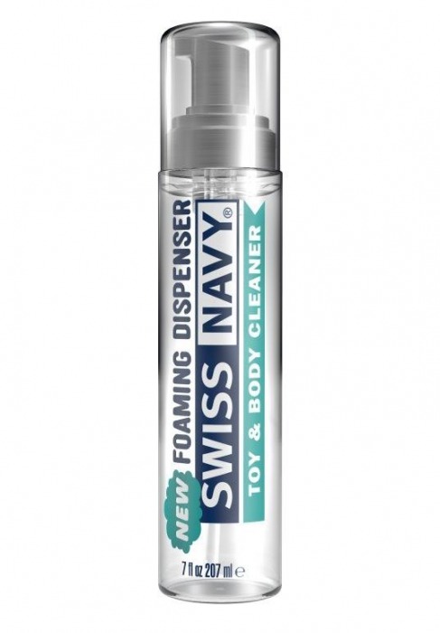 Очищающая пенка для игрушек и тела Swiss Navy Toy   Body Cleaner Foamer - 207 мл. - Swiss navy - купить с доставкой в Костроме