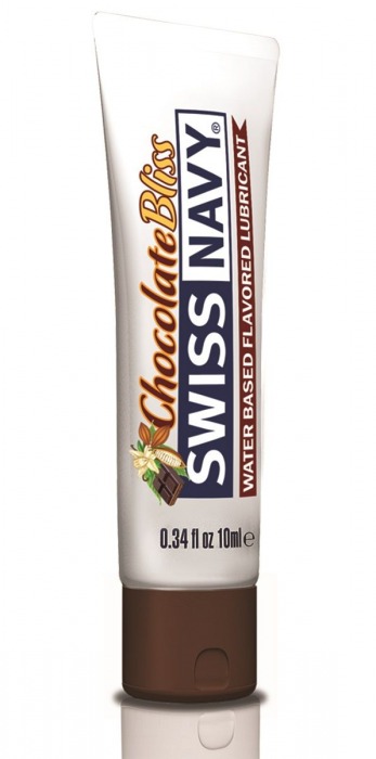 Лубрикант с ароматом шоколада Swiss Navy Chocolate Bliss Lube - 10 мл. - Swiss navy - купить с доставкой в Костроме