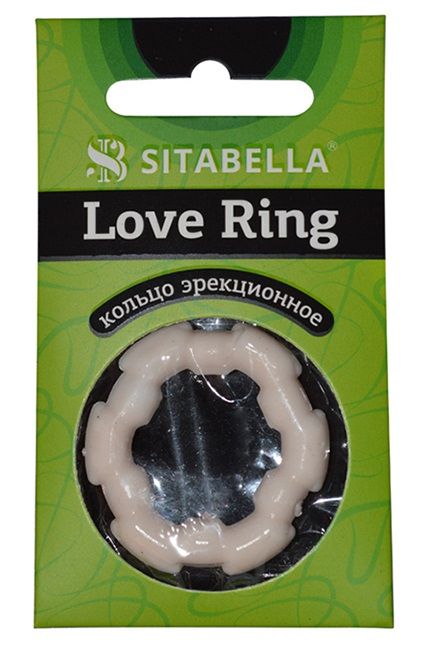 Фигурное эрекционное кольцо из киберкожи - Sitabella - в Костроме купить с доставкой