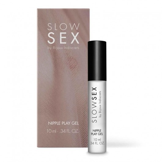 Возбуждающий гель для сосков Slow Sex Nipple Play Gel - 10 мл. - Bijoux Indiscrets - купить с доставкой в Костроме