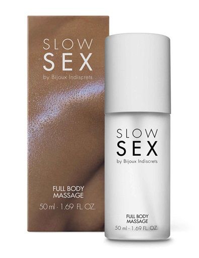 Массажный гель Slow Sex Full Body Massage - 50 мл. - Bijoux Indiscrets - купить с доставкой в Костроме
