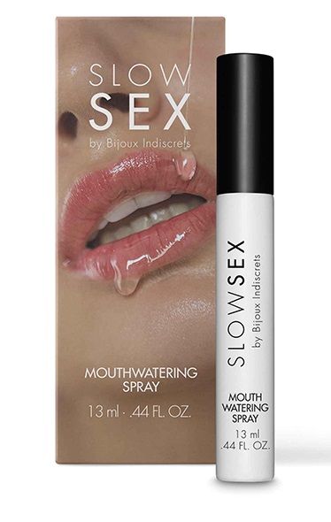 Спрей для усиления слюноотделения Slow Sex Mouthwatering Spray - 13 мл. - Bijoux Indiscrets - купить с доставкой в Костроме