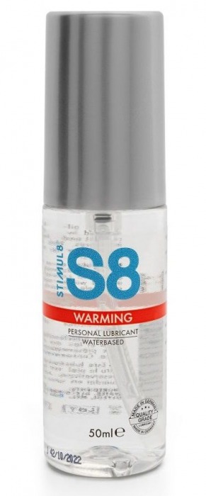 Cогревающий лубрикант на водной основе Stimul8 Warming Lube - 50 мл. - Stimul8 - купить с доставкой в Костроме