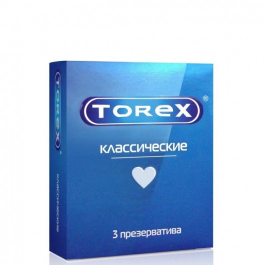 Гладкие презервативы Torex  Классические  - 3 шт. - Torex - купить с доставкой в Костроме