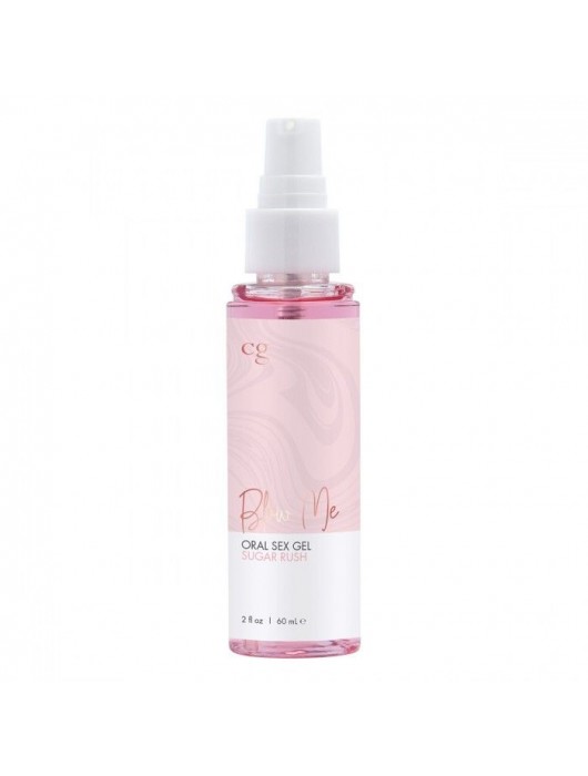 Гель для орального секса Sugar Rush с ароматом сладкой ваты - 60 мл. - CG - купить с доставкой в Костроме