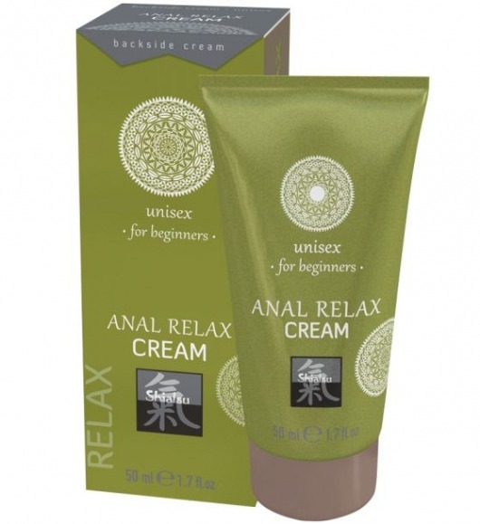 Анальный крем Anal Relax Cream - 50 мл. - Shiatsu - купить с доставкой в Костроме