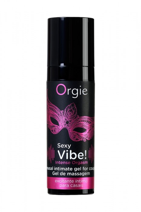 Гель для массажа ORGIE Sexy Vibe Intense Orgasm - 15 мл. - ORGIE - купить с доставкой в Костроме