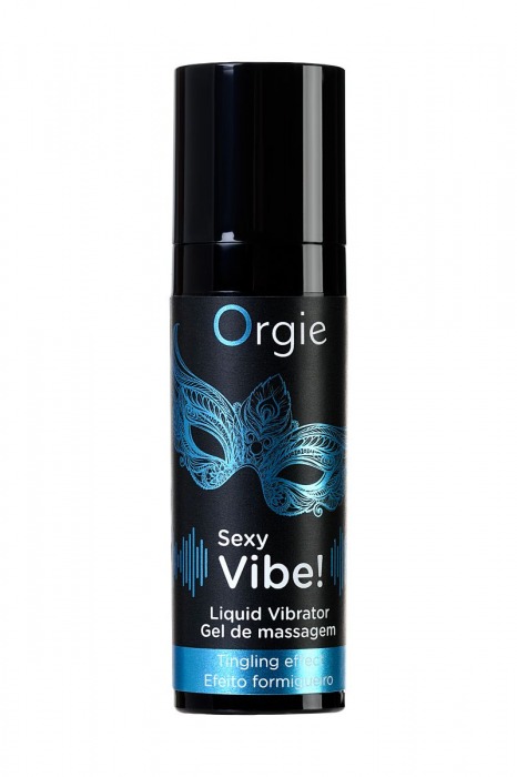 Гель для массажа ORGIE Sexy Vibe Liquid Vibrator с эффектом вибрации - 15 мл. - ORGIE - купить с доставкой в Костроме
