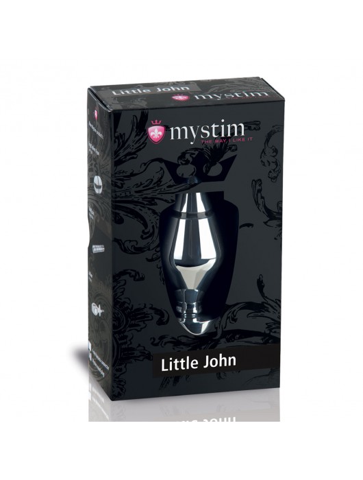 Анальная втулка для электростимуляции Little John - 9 см. - MyStim - купить с доставкой в Костроме