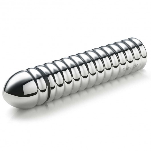 Рельефный фаллос для интенсивного электросекса Groovey George - 20 см. - MyStim - купить с доставкой в Костроме