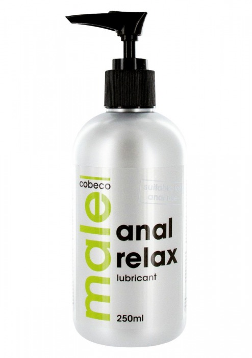 Анальный лубрикант MALE Cobeco Anal Relax Lubricant - 250 мл. - Cobeco - купить с доставкой в Костроме