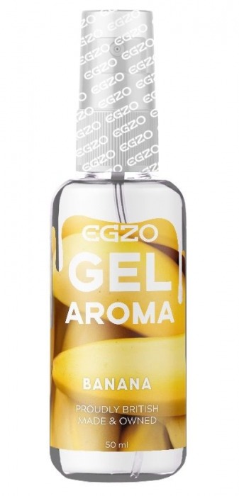Интимный лубрикант EGZO AROMA с ароматом банана - 50 мл. - EGZO - купить с доставкой в Костроме