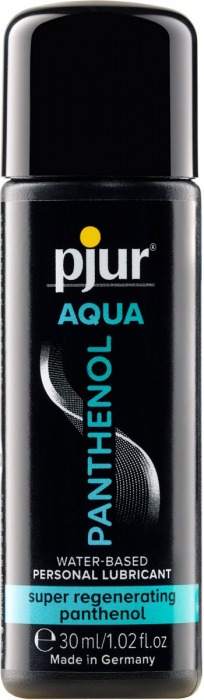 Лубрикант на водной основе с пантенолом pjur AQUA Panthenol - 30 мл. - Pjur - купить с доставкой в Костроме