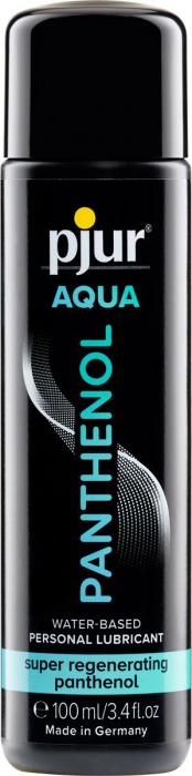 Лубрикант на водной основе с пантенолом pjur AQUA Panthenol - 100 мл. - Pjur - купить с доставкой в Костроме