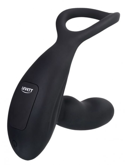 Черный стимулятор простаты Maud с вибрацией - Levett - в Костроме купить с доставкой