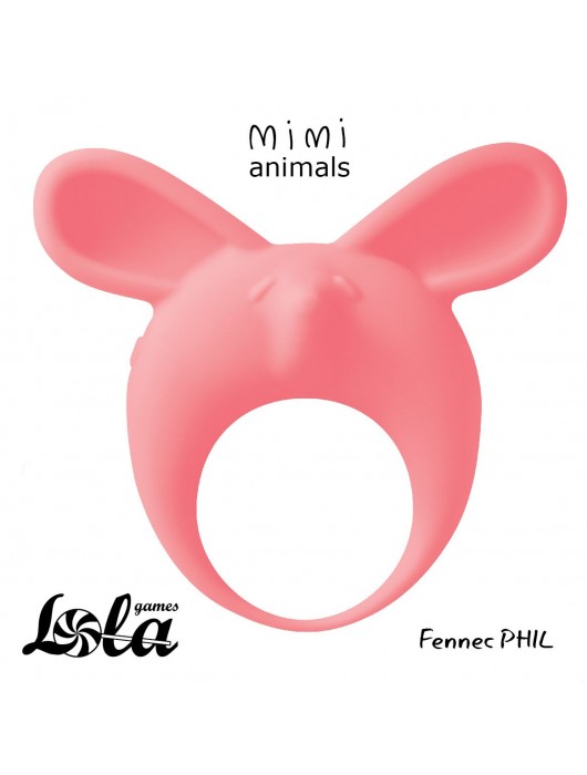 Оранжевое эрекционное кольцо Fennec Phil - Lola Games - в Костроме купить с доставкой