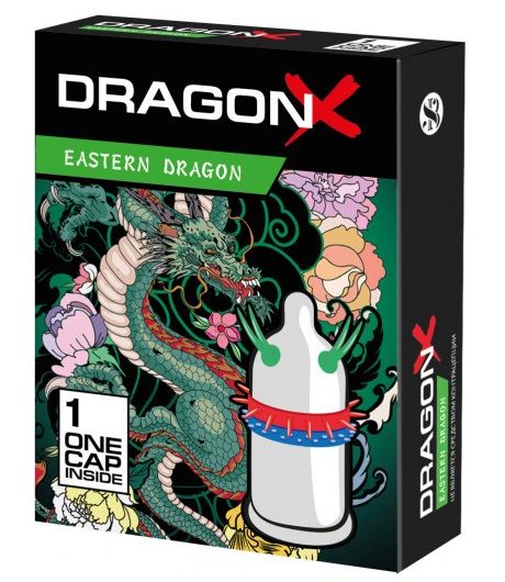 Презерватив  Sitabella Dragon EASTERN с усиками - Sitabella - купить с доставкой в Костроме
