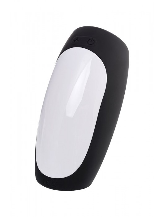 Черно-белый перезаряжаемый мастурбатор Erotist Hailstorm - Erotist Adult Toys - в Костроме купить с доставкой