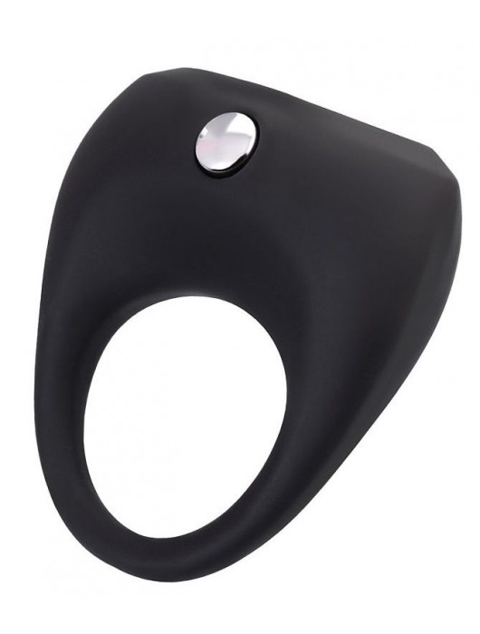 Черное эрекционное виброкольцо Erotist Cosm - Erotist Adult Toys - в Костроме купить с доставкой