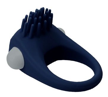 Синее эрекционное виброкольцо STIMU RING - Dream Toys - в Костроме купить с доставкой