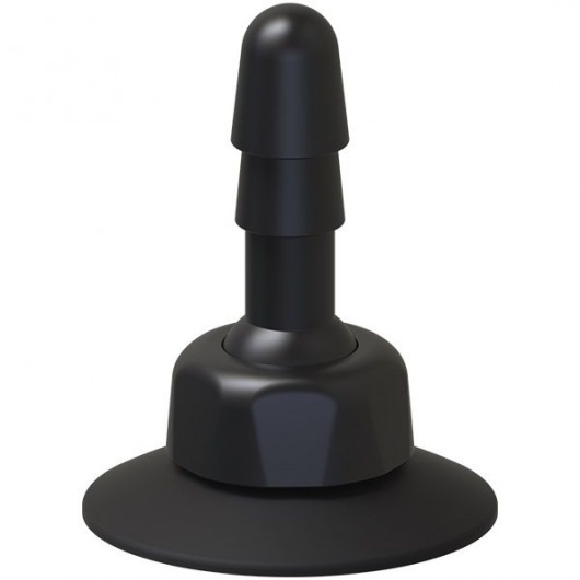 Плаг с присоской для фиксации насадок Deluxe 360° Swivel Suction Cup Plug - Doc Johnson - купить с доставкой в Костроме