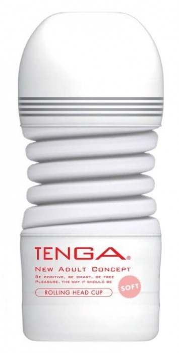 Мастурбатор TENGA Rolling Head Cup Soft - Tenga - в Костроме купить с доставкой