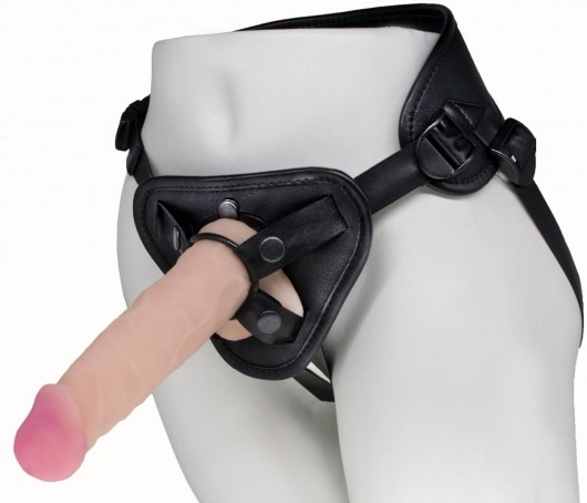 Пояс харнесс BEST UNI strap с 2 сменными насадками - 18,5 и 16 см. - LOVETOY (А-Полимер) - купить с доставкой в Костроме