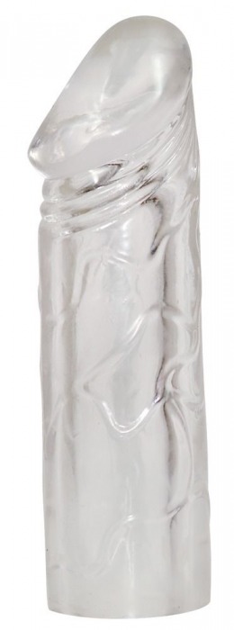 Удлиняющая насадка на пенис Mega Dick Sleeve Transparent - Orion - в Костроме купить с доставкой