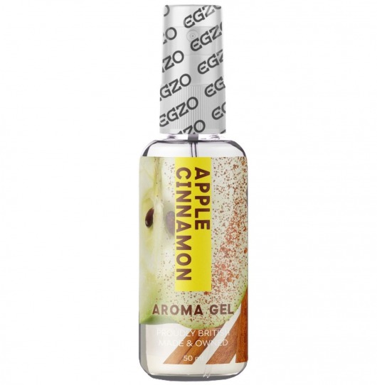 Интимный лубрикант EGZO AROMA с ароматом яблока и корицы - 50 мл. - EGZO - купить с доставкой в Костроме