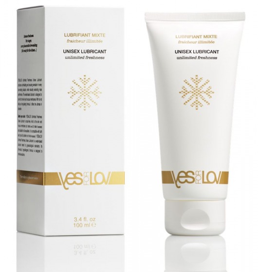 Лубрикант на водной основе с охлаждающим эффектом Unlimited Freshness Unisex Lubricant - 100 мл. - YESforLOV - купить с доставкой в Костроме