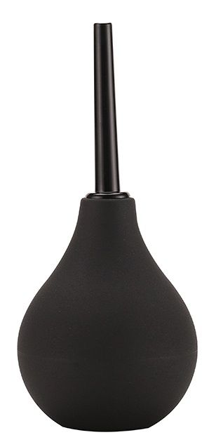 Черный анальный душ ANAL DOUCHE с прямым наконечником - Dream Toys - купить с доставкой в Костроме