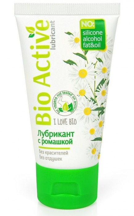 Гель-лубрикант на водной основе Bio Active - 50 гр. - Биоритм - купить с доставкой в Костроме