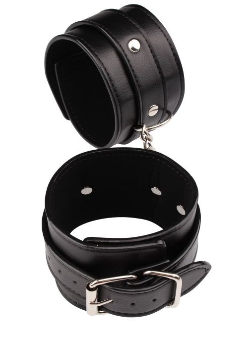 Черные оковы Classic Ankle Cuffs - Chisa - купить с доставкой в Костроме