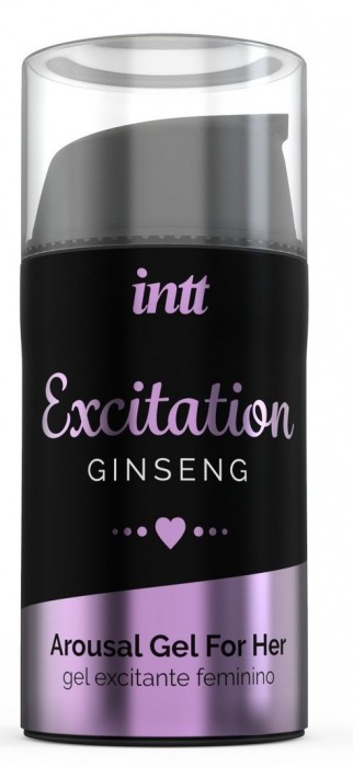 Женский возбуждающий интимный гель Excitation Ginseng - 15 мл. - INTT - купить с доставкой в Костроме