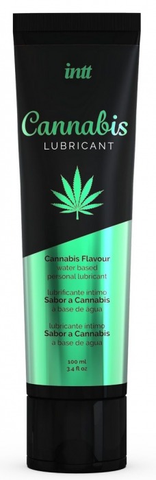 Интимный гель на водной основе Cannabis Lubricant - 100 мл. - INTT - купить с доставкой в Костроме