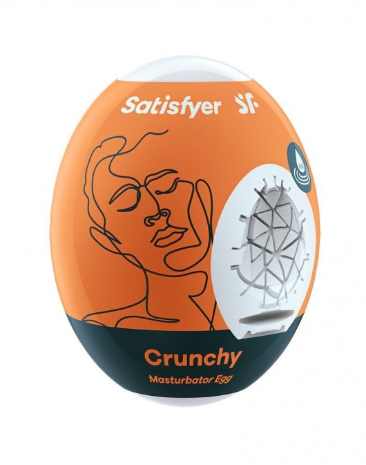 Мастурбатор-яйцо Satisfyer Crunchy Mini Masturbator - Satisfyer - в Костроме купить с доставкой