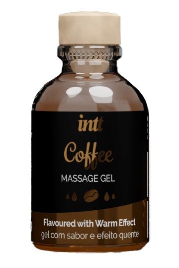 Массажный гель с согревающим эффектом Coffee - 30 мл. - INTT - купить с доставкой в Костроме