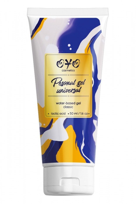 Интимная смазка на водной основе OYO Personal Gel Universal - 50 мл. - OYO - купить с доставкой в Костроме