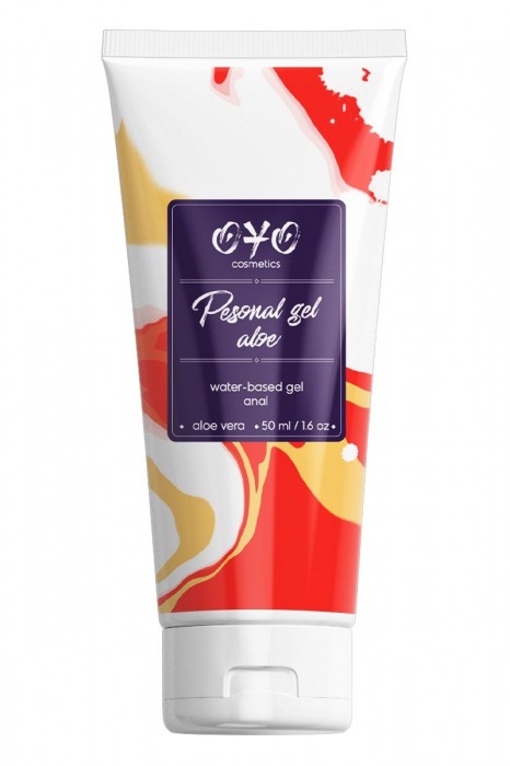 Анальная смазка на водной основе OYO Personal Gel Aloe - 50 мл. - OYO - купить с доставкой в Костроме