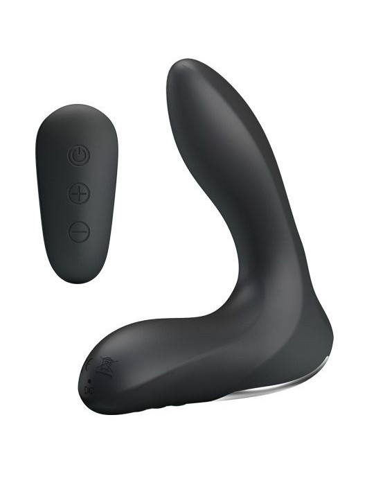 Массажер простаты Nasreddin с функцией расширения и пультом ДУ - 13,5 см. - Baile - в Костроме купить с доставкой