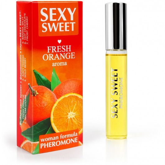 Парфюм для тела с феромонами Sexy Sweet с ароматом апельсина - 10 мл. -  - Магазин феромонов в Костроме