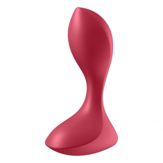 Красный вибромассажёр простаты Satisfyer Backdoor Lover - 14 см. - Satisfyer - в Костроме купить с доставкой