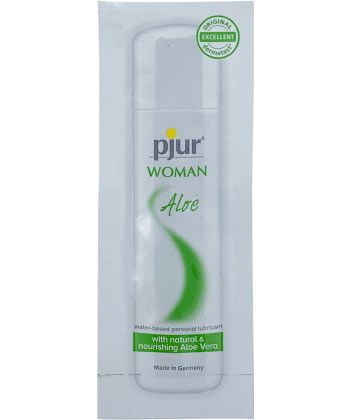 Лубрикант на водной основе pjur WOMAN Aloe - 2 мл. - Pjur - купить с доставкой в Костроме