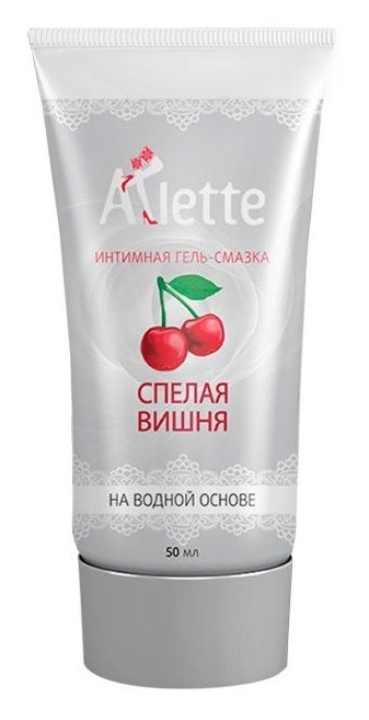 Интимная гель-смазка на водной основе Arlette  Спелая вишня  - 50 мл. - Arlette - купить с доставкой в Костроме
