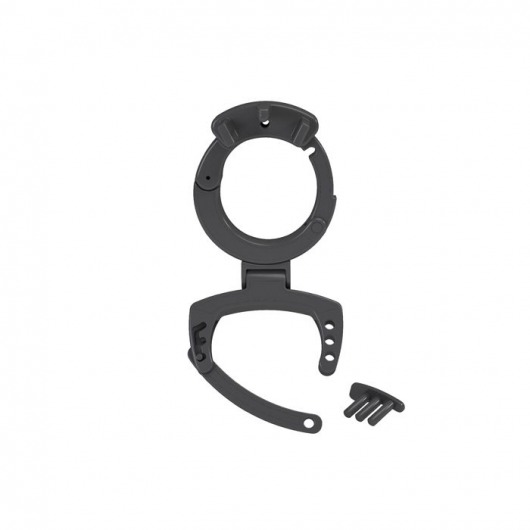 Кольцо с зажимом для мошонки для пояса верности Pubic Enemy - MyStim - купить с доставкой в Костроме